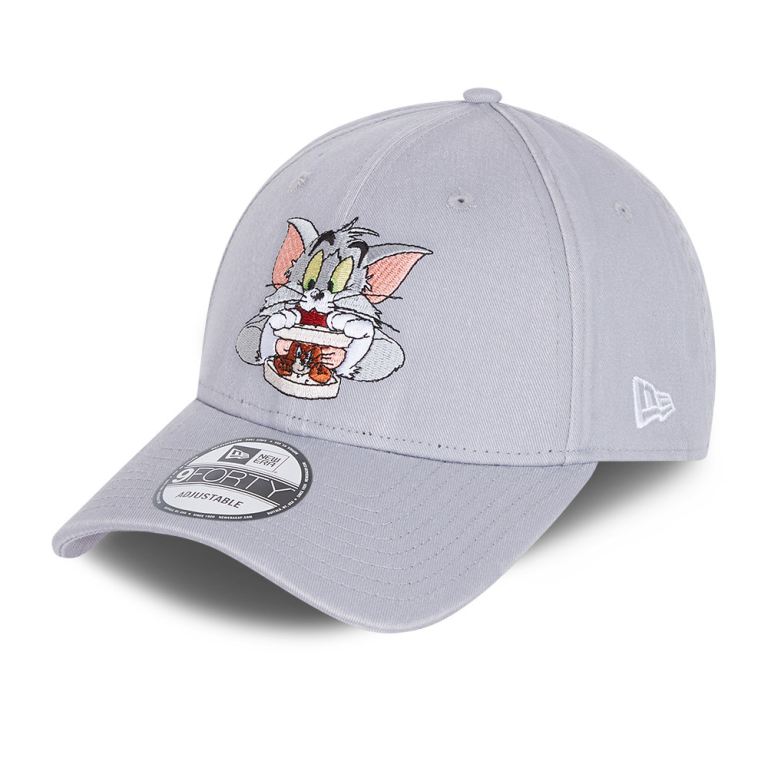 Gorras New Era 9forty Grises - Tom and Jerry 49021OJTX